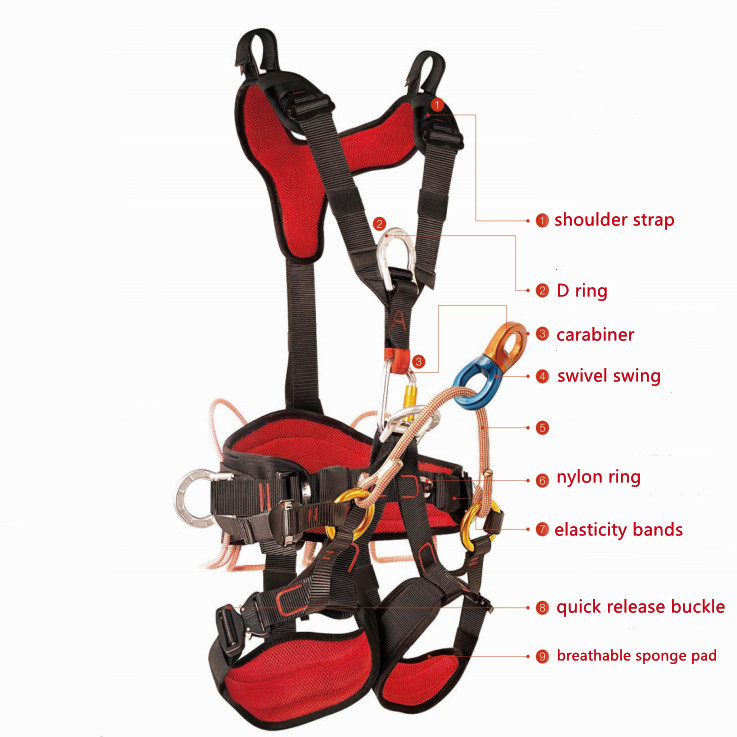 Half Body Safety Climbing Harness